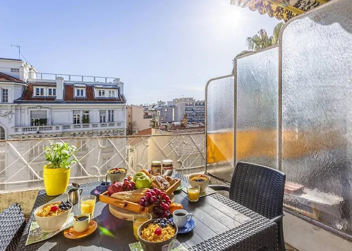 My Casa - Fleurs 22 - Center - Modern W Terrace نيس